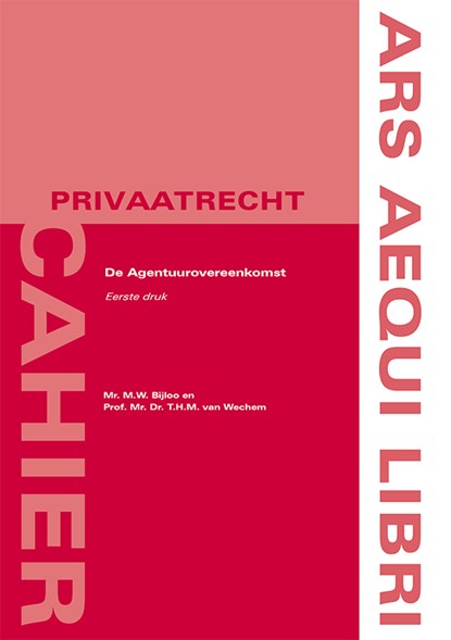 De agentuurovereenkomst, Michiel Bijloo ; Edwin van Wechen - Paperback - 9789493199781