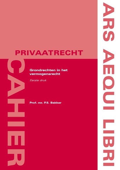 Grondrechten in het vermogensrecht, Sjoerd Bakker - Paperback - 9789493199941