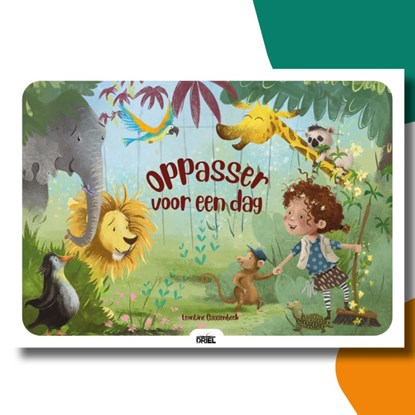 Oppasser voor een dag kamishibai vertelplaten, Leontine Gaasenbeek - Gebonden - 9789493200401