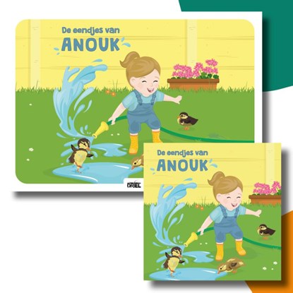 De eendjes van Anouk kamishibai vertelplaten + boek, Anouk Van der Jeught - Gebonden - 9789493200722