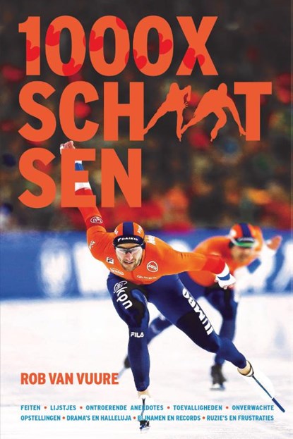 1000x Schaatsen, Rob van Vuure - Paperback - 9789493201958
