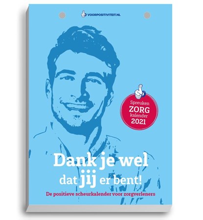Zorgkalender positieve spreuken 2021, Mark Verhees - Paperback - 9789493205017