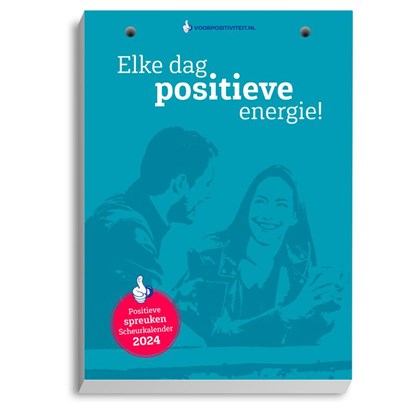 Scheurkalender positieve spreuken 2024, Mark Verhees - Paperback - 9789493205178