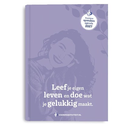 Agenda positieve spreuken 2027, niet bekend - Gebonden - 9789493205406