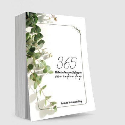 Scheurkalender 365 Bijbelse bemoedigingen, niet bekend - Paperback - 9789493206366