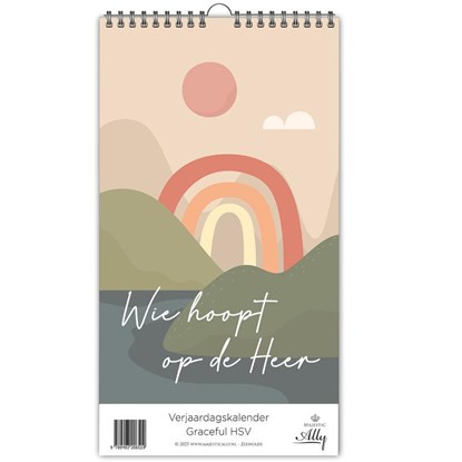 Verjaardagskalender Graceful HSV, niet bekend - Paperback - 9789493206519
