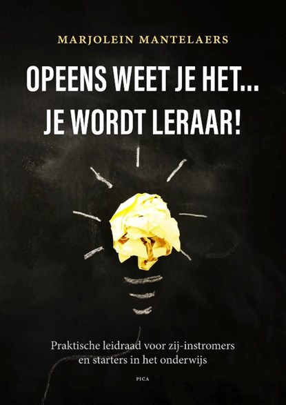 Opeens weet je het … je wordt leraar!, Marjolein Mantelaers - Paperback - 9789493209329