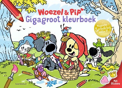 Gigagroot kleurboek Sprookjes, Guusje Nederhorst - Paperback - 9789493216372