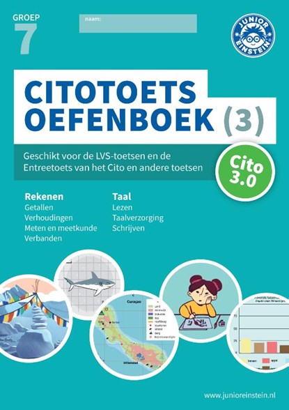 Citotoets Oefenboek (3) groep 7, niet bekend - Paperback - 9789493218048