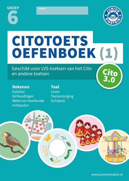 Citotoets Oefenboek groep 6 (1), niet bekend - Paperback - 9789493218062