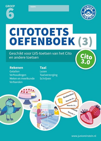 Citotoets Oefenboek groep 6 (3), niet bekend - Paperback - 9789493218086