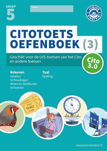 Citotoets Oefenboek deel 3 groep 5, niet bekend - Paperback - 9789493218154