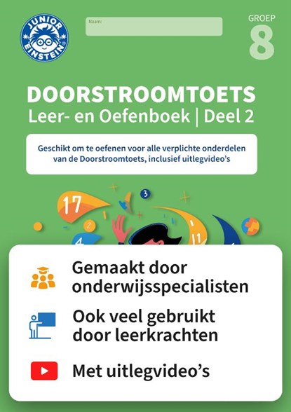 Doorstroomtoets 2 groep 8 Leer- en Oefenboek, niet bekend - Paperback - 9789493218826