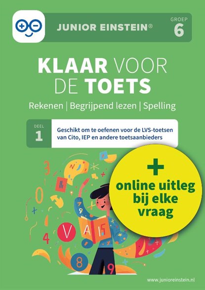 Klaar voor de toets 1 groep 6, niet bekend - Paperback - 9789493218925