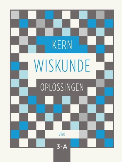 KERN Wiskunde oplossingenboek vwo 3 deel A, niet bekend - Paperback - 9789493224377