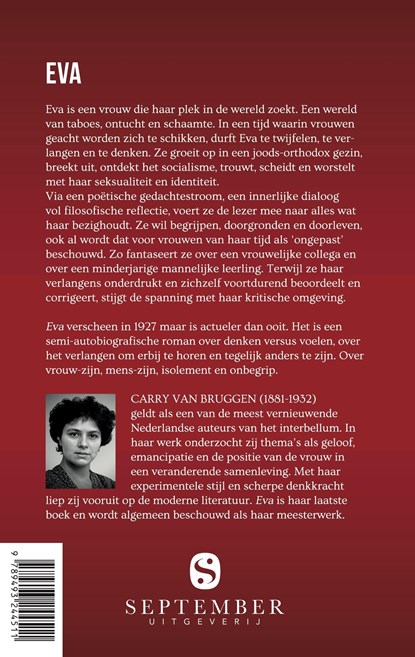 Eva, Carry van Bruggen - Ebook - 9789493244573