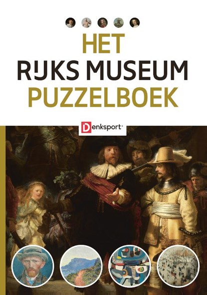 Het Rijksmuseum puzzelboek, Denksport - Gebonden - 9789493247673