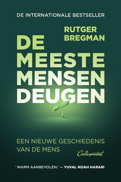 De meeste mensen deugen, Rutger Bregman - Paperback - 9789493254411