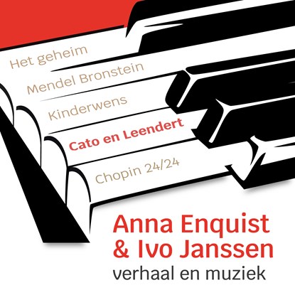Cato en Leendert, Anna Enquist - Luisterboek MP3 - 9789493271173
