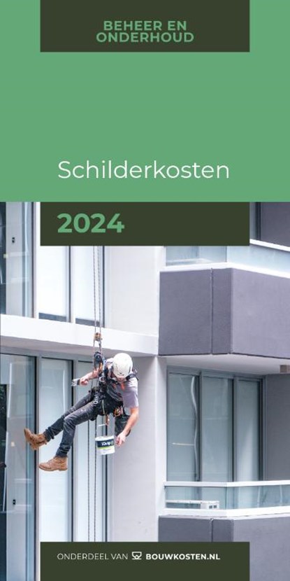 Schilderkosten 2024, IGG bouweconomie BV - Paperback - 9789493312487