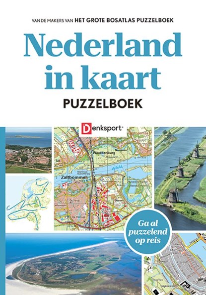 Denksport - Nederland in kaart Puzzelboek, Peter Vroege - Paperback - 9789493313545
