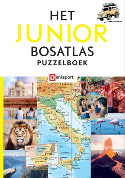 Het Junior Bosatlas Puzzelboek, niet bekend - Paperback - 9789493313552