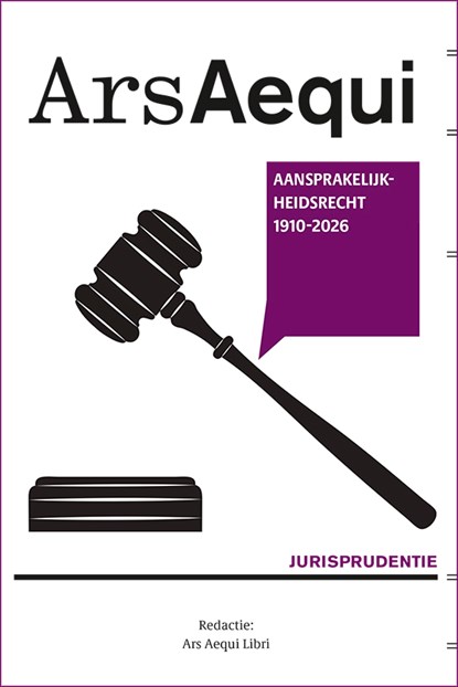 Jurisprudentie Aansprakelijkheidsrecht 1910-2026, Ars Aequi Libri - Paperback - 9789493333581