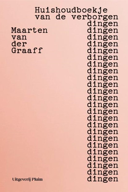 Huishoudboekje van de verborgen dingen, Maarten van der Graaff - Paperback - 9789493339798