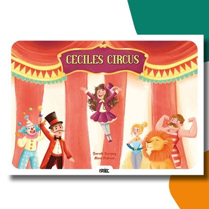 Ceciles circus kamishibai vertelplaten, Sarah Surgey - Paperback - 9789493341500