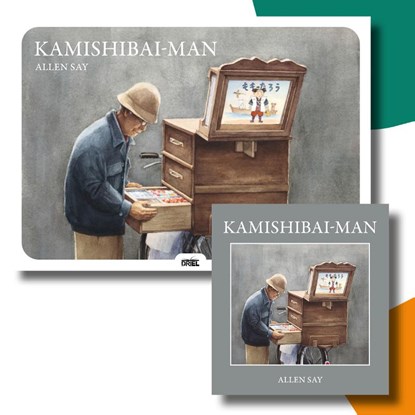 Kamishibai-man vertelplaten + boek, Allen Say - Gebonden - 9789493341630