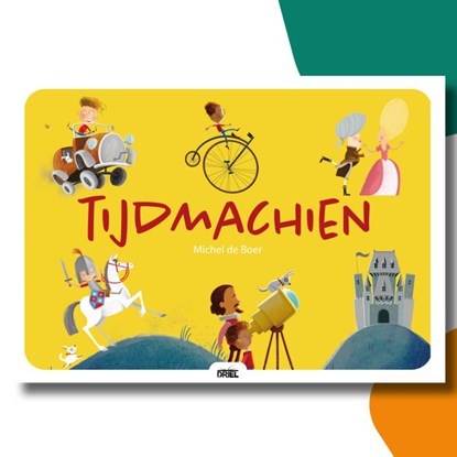 Tijdmachien kamishibai vertelplaten, Michel De Boer - Paperback - 9789493341913