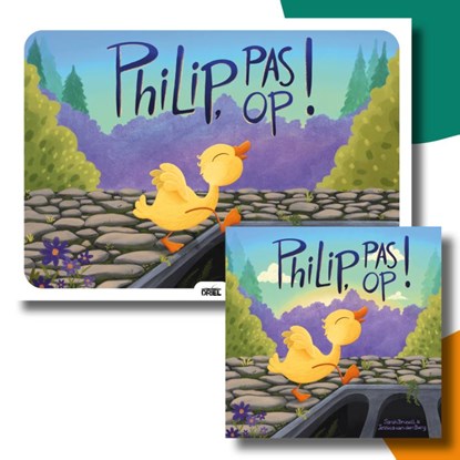 Philip, pas op! Kamishibai vertelplaten + boek, Sarah Brusell - Paperback - 9789493341920