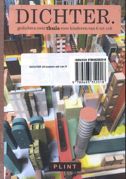 DICHTER. thuis set van 5, niet bekend - Paperback - 9789493352018