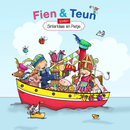 Fien & Teun spelen Sinterklaas en Pietje, Witte Leeuw ; Van Hoorne - Luisterboek MP3 - 9789493354029