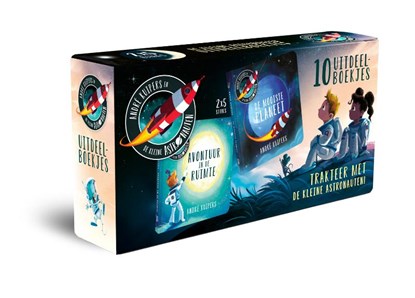 De kleine astronauten - uitdeelboekjes, André Kuipers - Gebonden - 9789493354562