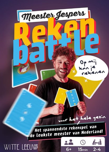 Meester Jespers' reken battle, Jesper Hesseling - Gebonden - 9789493354739