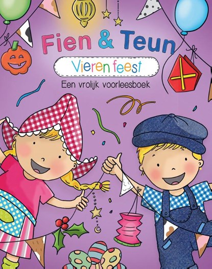 Fien & Teun vieren feest, Van Hoorne - Gebonden - 9789493354890