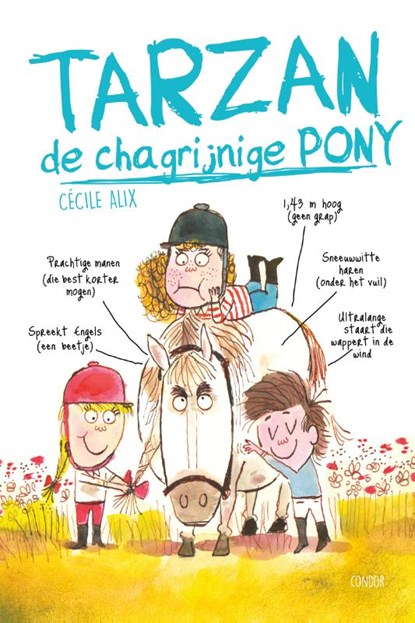 Tarzan, de chagrijnige pony, Cécile Alix - Gebonden - 9789493356030