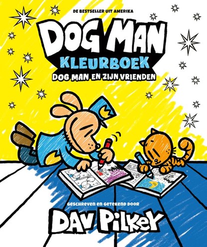 Dog Man kleurboek, Dav Pilkey - Paperback - 9789493356061