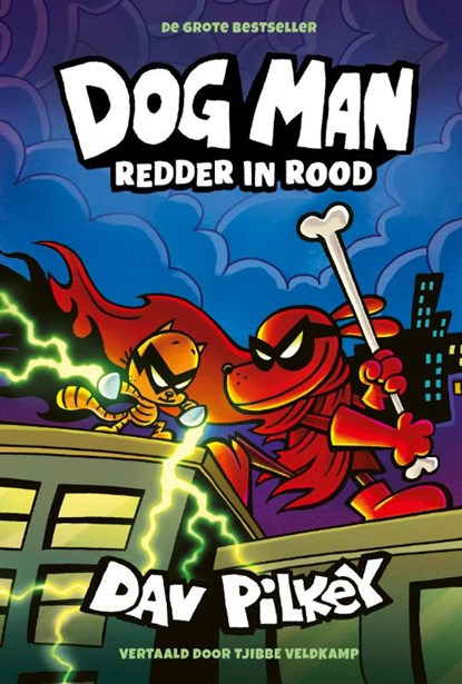 Redder in rood, Dav Pilkey - Gebonden - 9789493356252