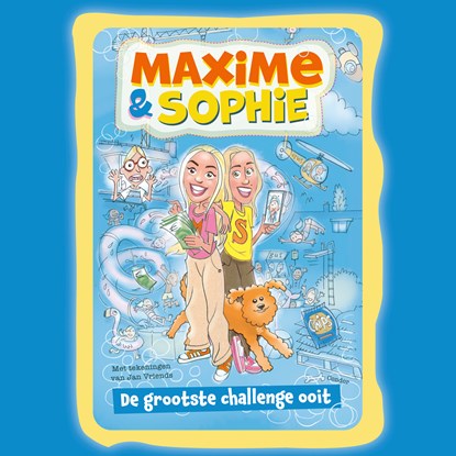 De grootste challenge ooit, Maxime & Sophie - Luisterboek MP3 - 9789493356382