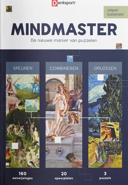 Mindmaster Puzzelen - thema kunst, Jasper Soetendal - Paperback - 9789493361140