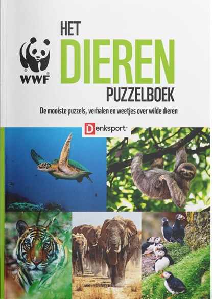 Het WWF dieren puzzelboek, niet bekend - Paperback - 9789493361683