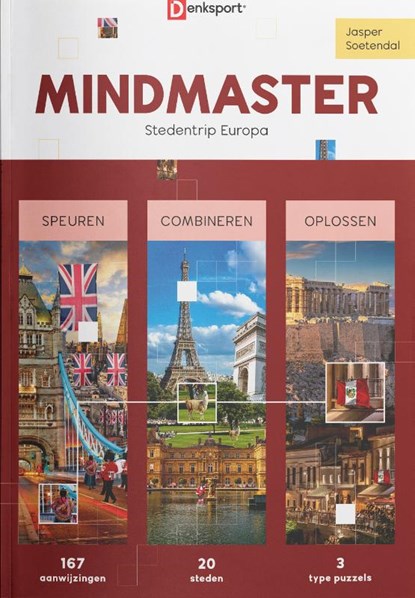 Mindmaster – Stedentrip Europa, niet bekend - Paperback - 9789493361713