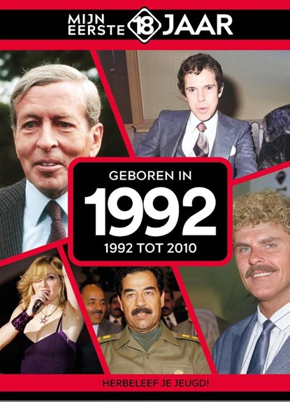 geboren in 1992, Mijn eerste 18 jaar - Gebonden - 9789493373327