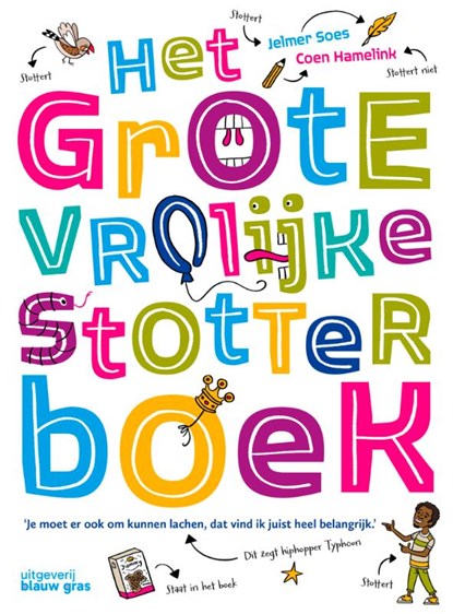 Het grote vrolijke stotterboek, Jelmer Soes - Gebonden - 9789493374041