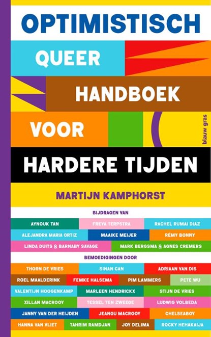 Optimistisch queer handboek voor hardere tijden, Martijn Kamphorst ; Diverse auteurs - Paperback - 9789493374416