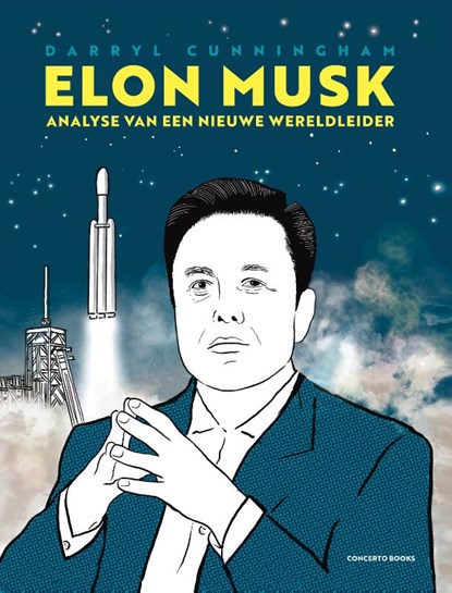 Elon Musk, Darryl Cunningham - Gebonden - 9789493383128