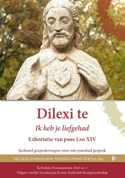 Dilexi te, Ik heb je liefgehad, Paus Leo XIV - Paperback - 9789493395756