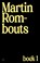 Boek 1, Martin Rombouts - Paperback - 9789493399167